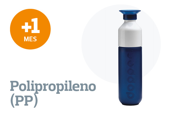 Botrella reutilizable de polipropileno